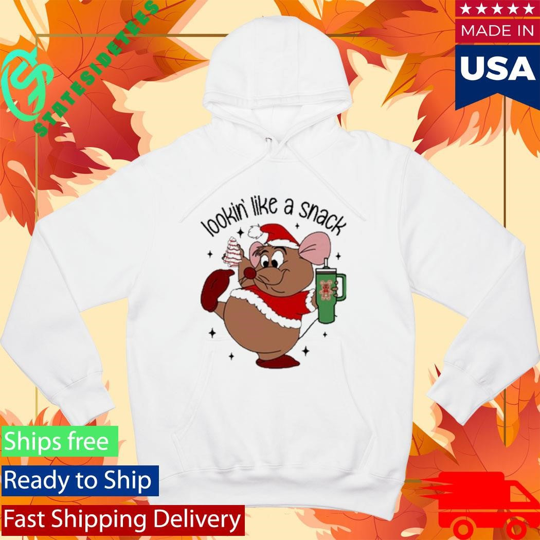 Deanna Looking Like A Snack Christmas Cartoon Mouse Shirt