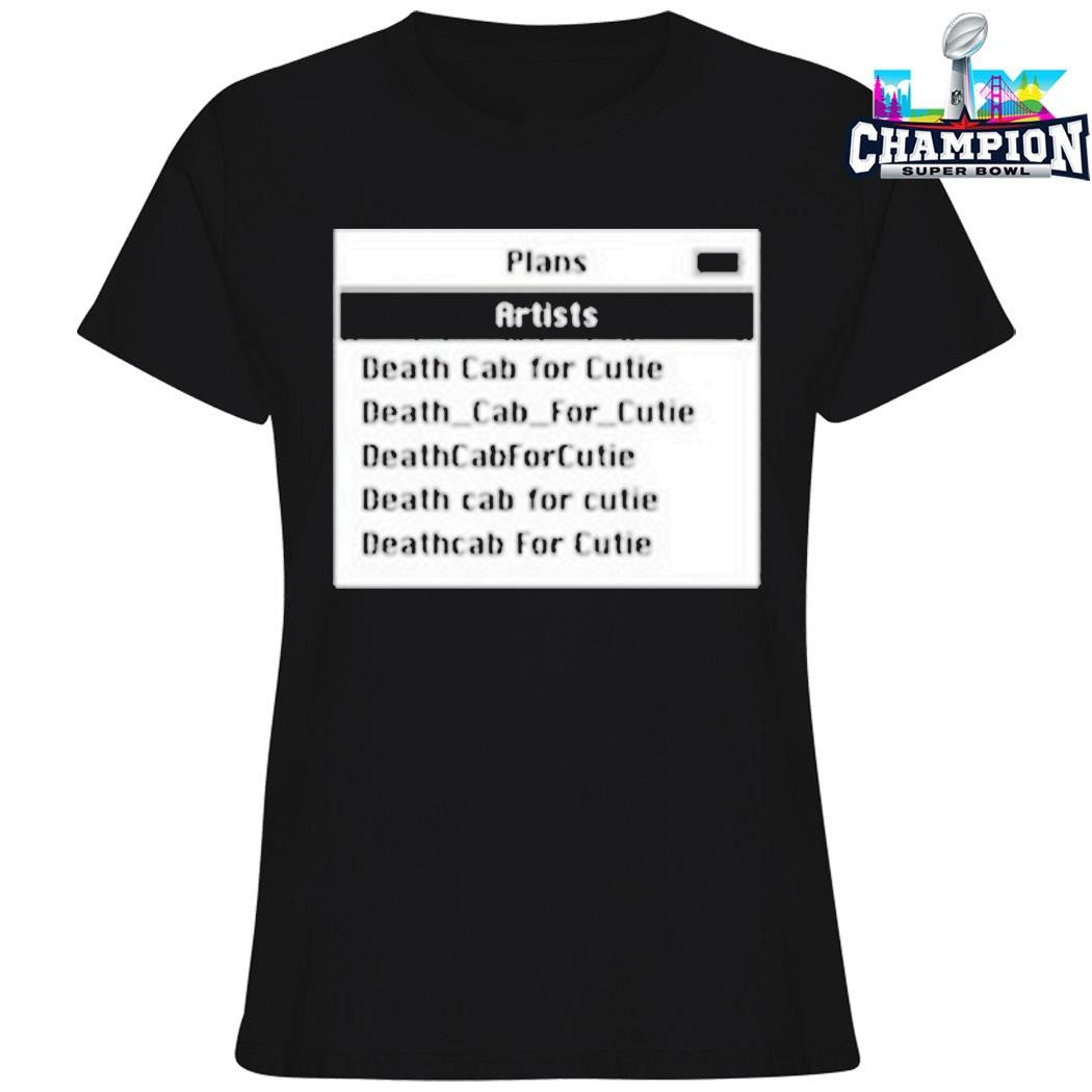 Death Cab For Cutie Dcfc Screen Shirt