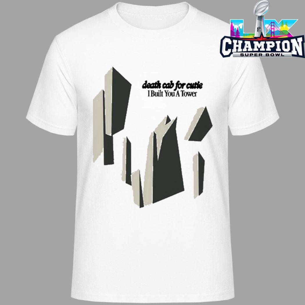 Death Cab For Cutie I Built You A Tower Shirt