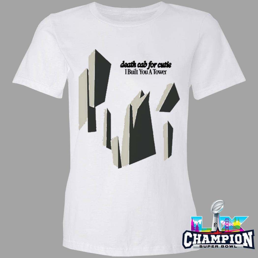 Death Cab For Cutie I Built You A Tower Shirt