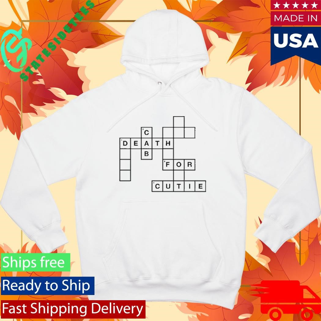 Deathcabforcutie Dcfc Crossword Shirt