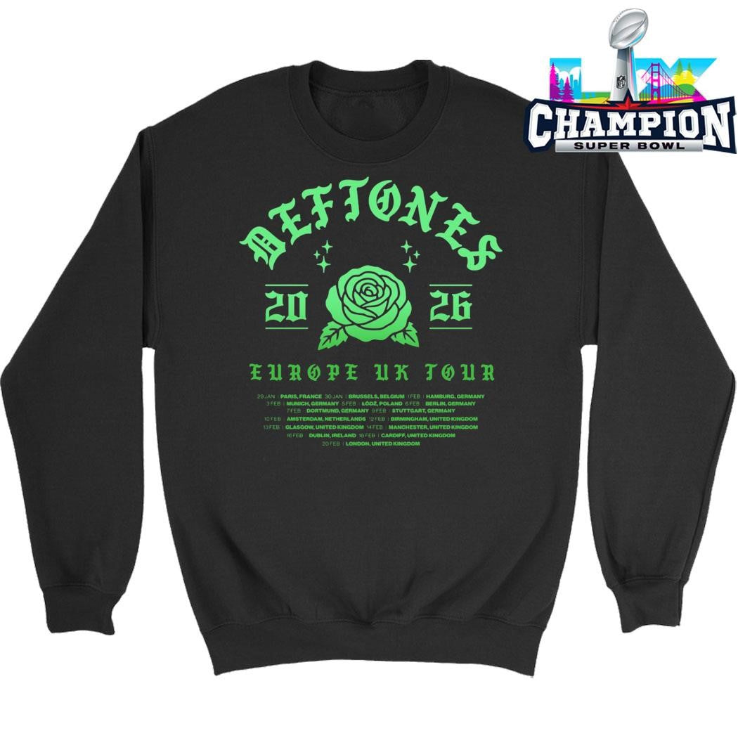 Deftones 2026 Old Rose Pullover Shirt
