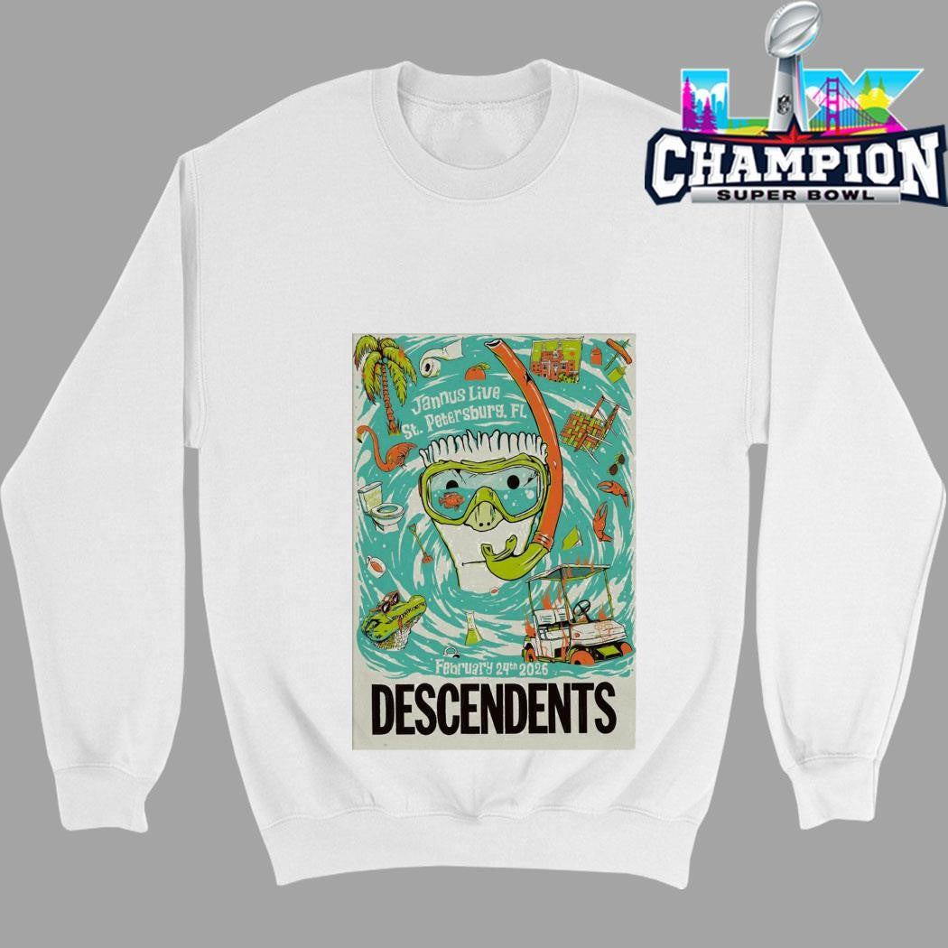 Descendents Feb 24 2026 St Petersburg Fl Shirt