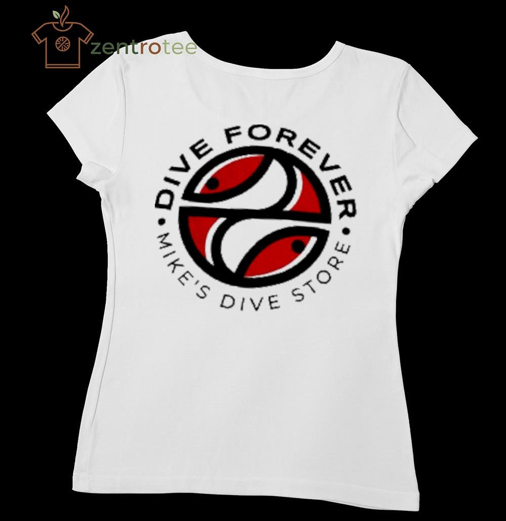 Dive Forever Organic Embroidered circle shirt