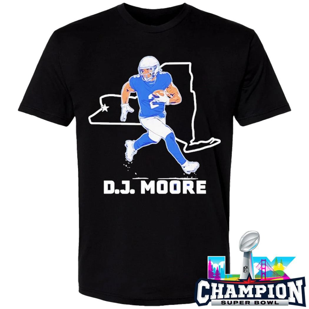 Dj Moore State Star Buffalo Shirt