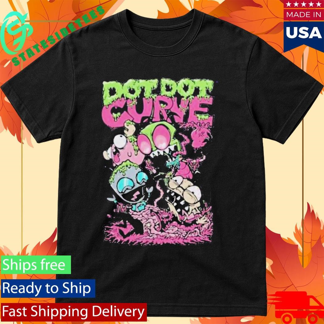 Dot Dot Curve Zim Did It Shirt