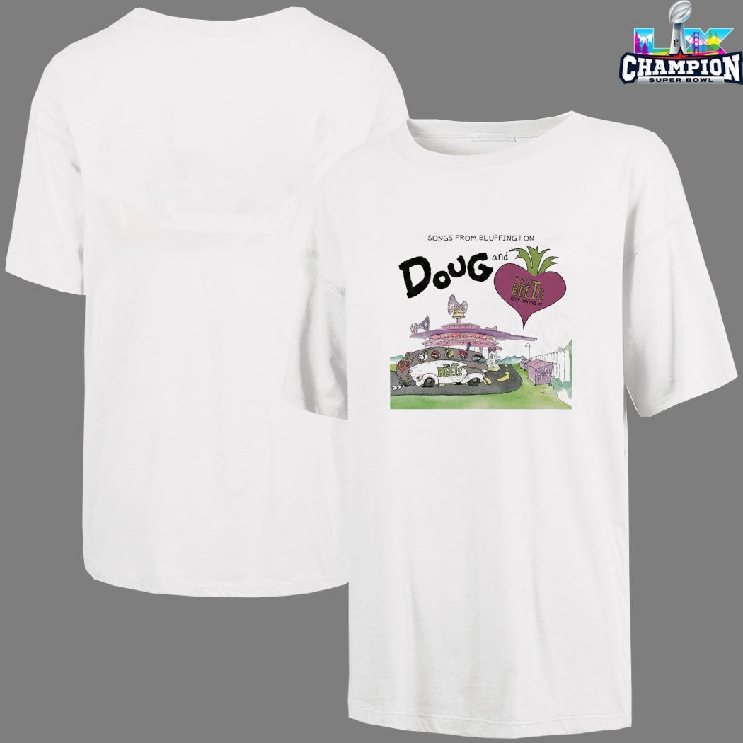 Doug And The Beets Killer Tofu Tour 95 Songs From Bluffington T-shirts