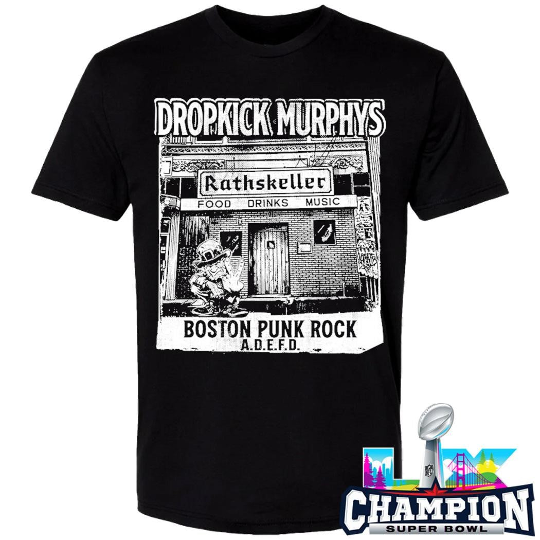 Dropkick Murphys For The People Rathskeller 96 Shirt