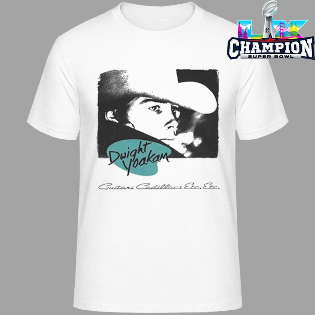 Dwight Yoakam Guitars Cadillacs 40th Anniversary Shirt