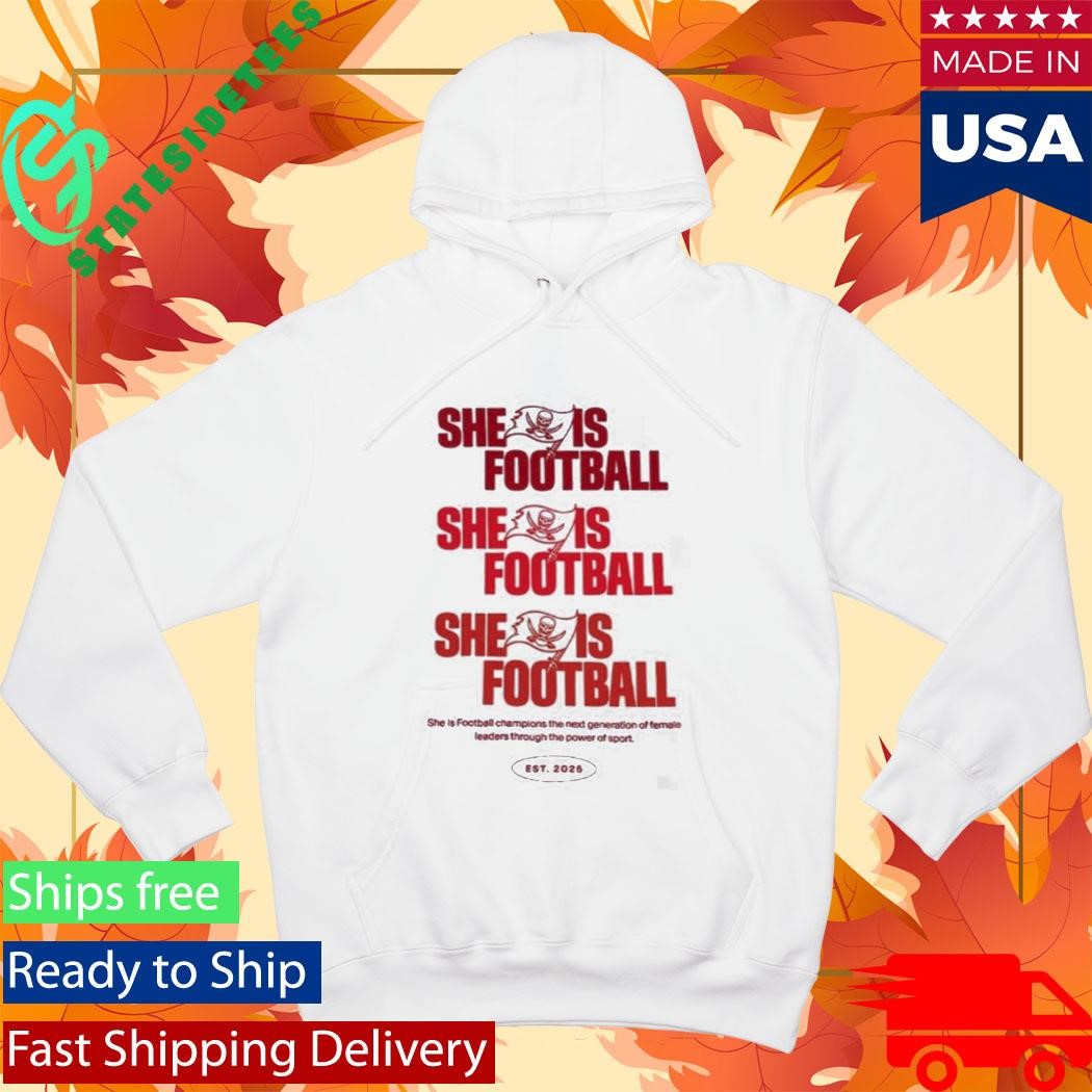 Emeka Egbuka Buccaneers She Is Football Est 2025 Shirt