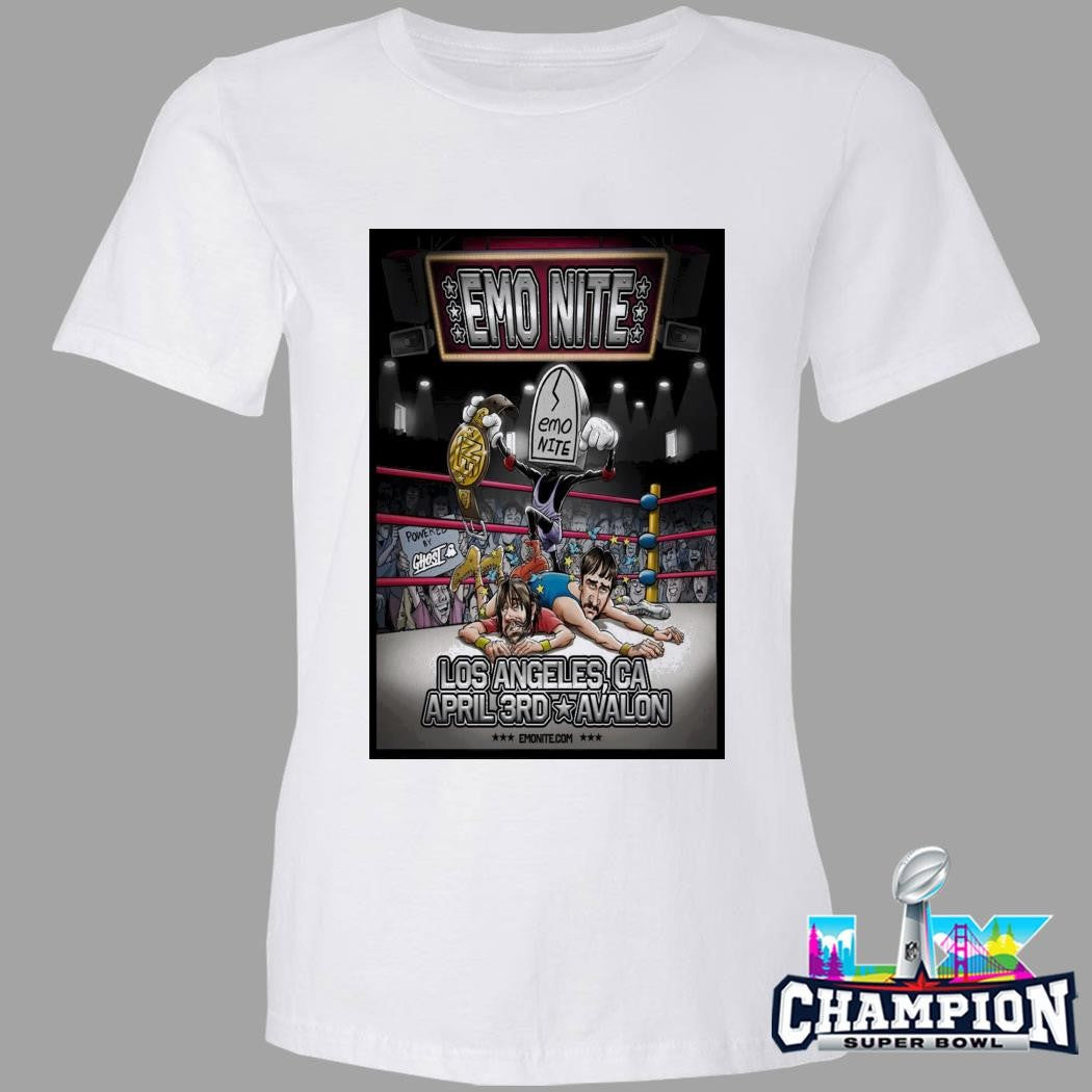 Emo Nite Apr 3 2026 In Los Angeles Ca Shirt