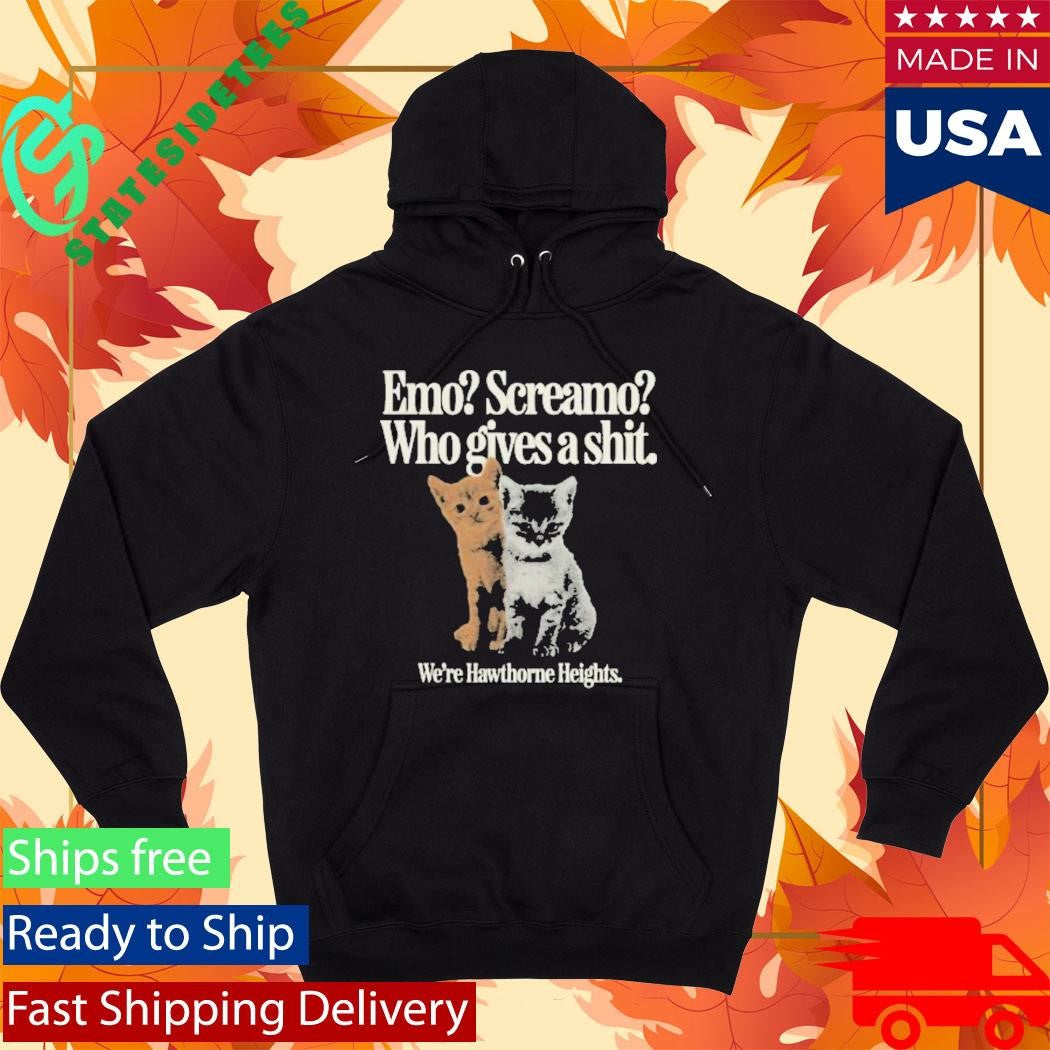 Emo Screamo Who Gives A Shit We’re Hawthorne Heights Shirt