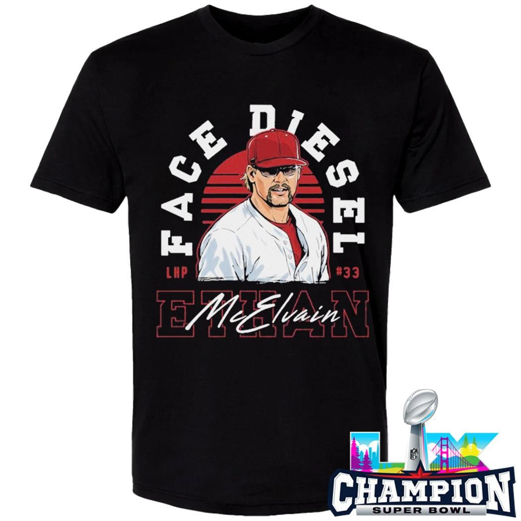 Ethan Mcelvain College Face Diesel Shirt