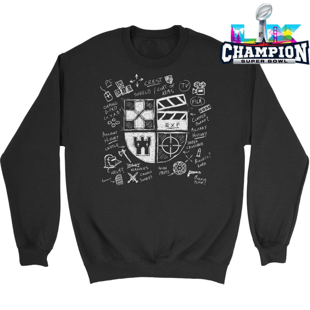 Exp Birthday Logo Sketch Shirt