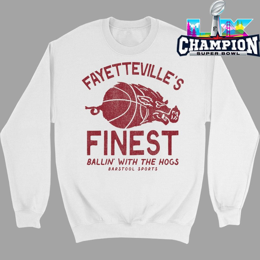 Fayetteville’s Finest Ballin’ With The Hogs Shirt