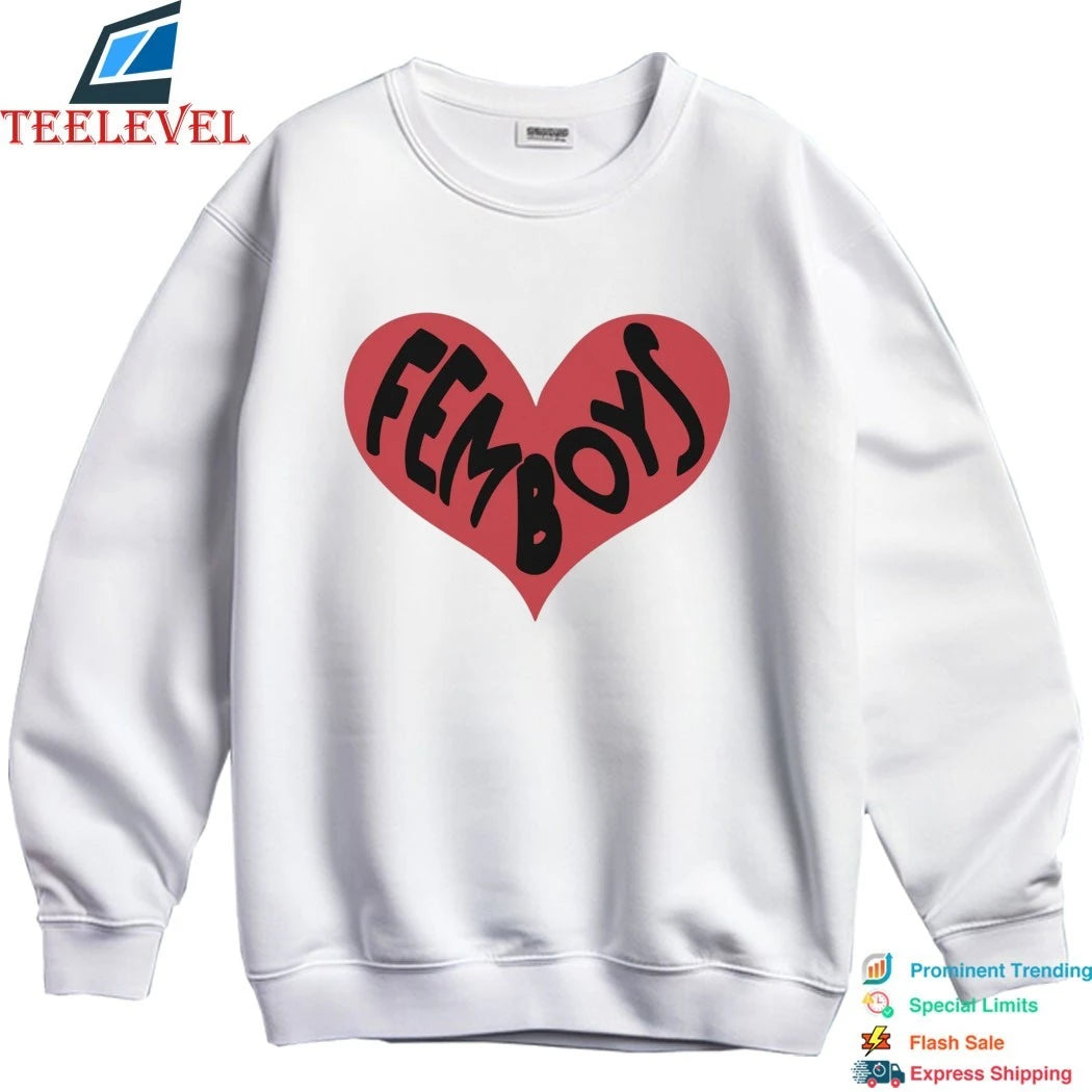 Femboys Heart Shirts
