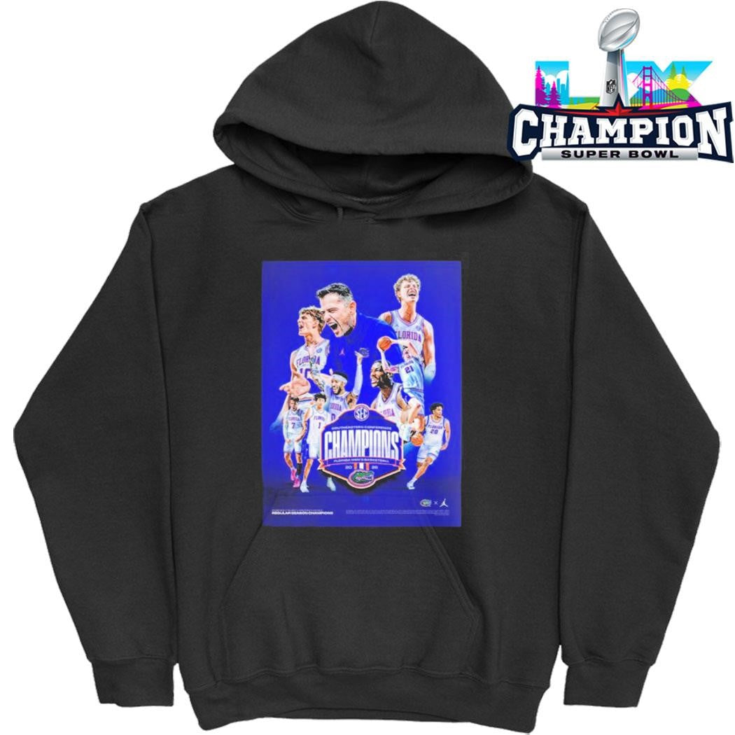 Florida Gators Men’s Basketball 2026 Sec Southeastern Conference Champions Shirt