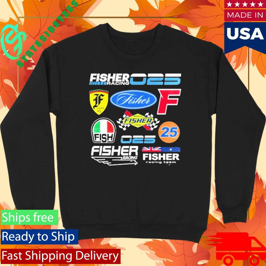 Followthefishtv Racer Logo Shirt