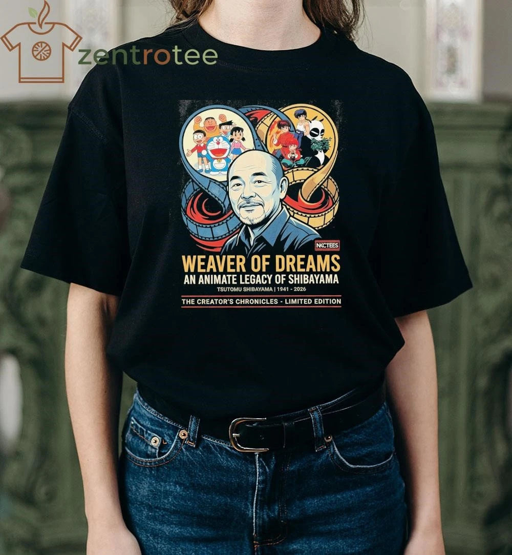Forever in the World of Dreams Anime Legend 1941-2026 Tribute Vintage Manga T-Shirt