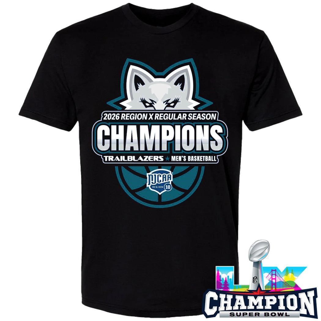 Forsyth Tech 2026 Region X Regular Season Champions Trailblazers Shirt