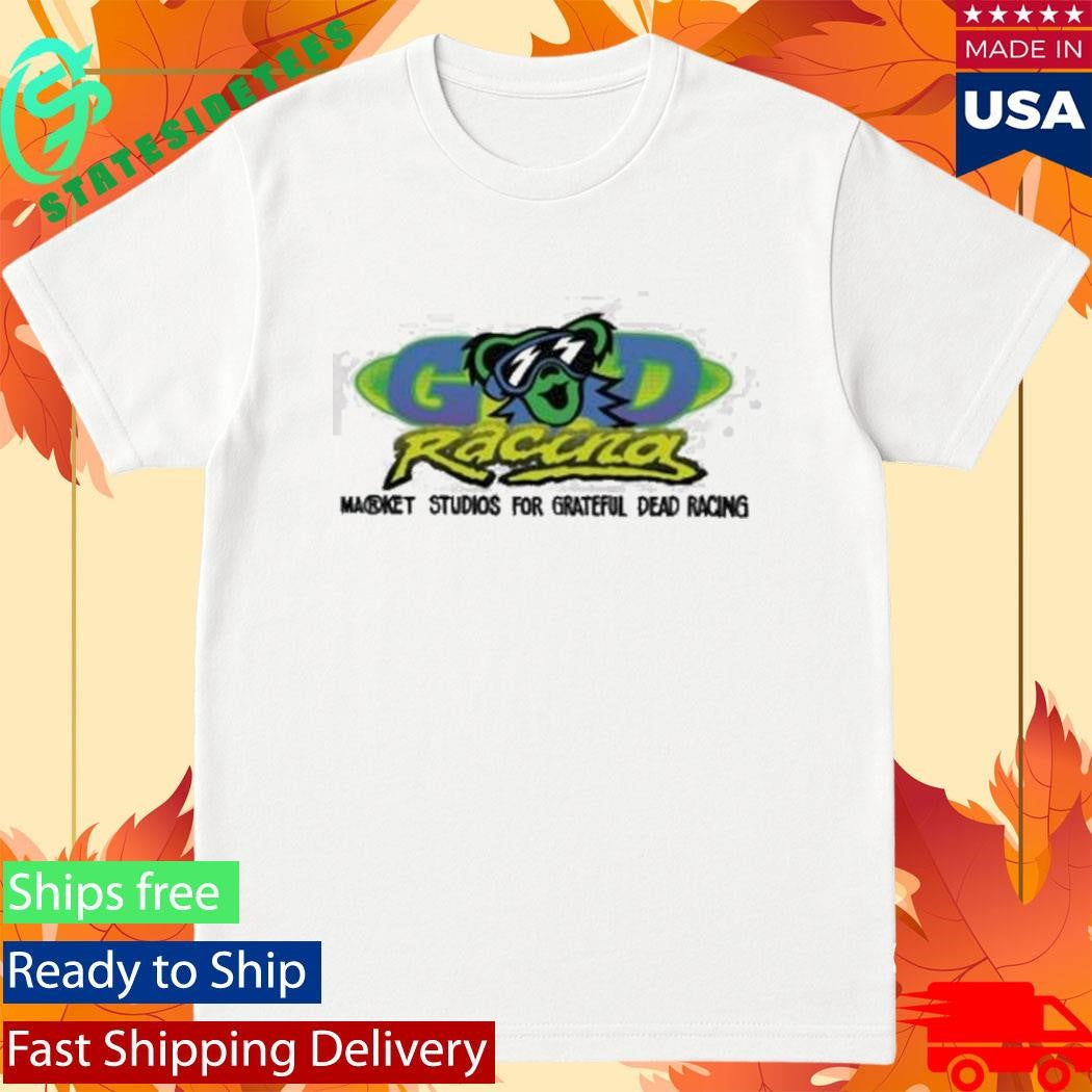 Gd Racing X Market Racing Studios For Grateful Dead Racing Shirt