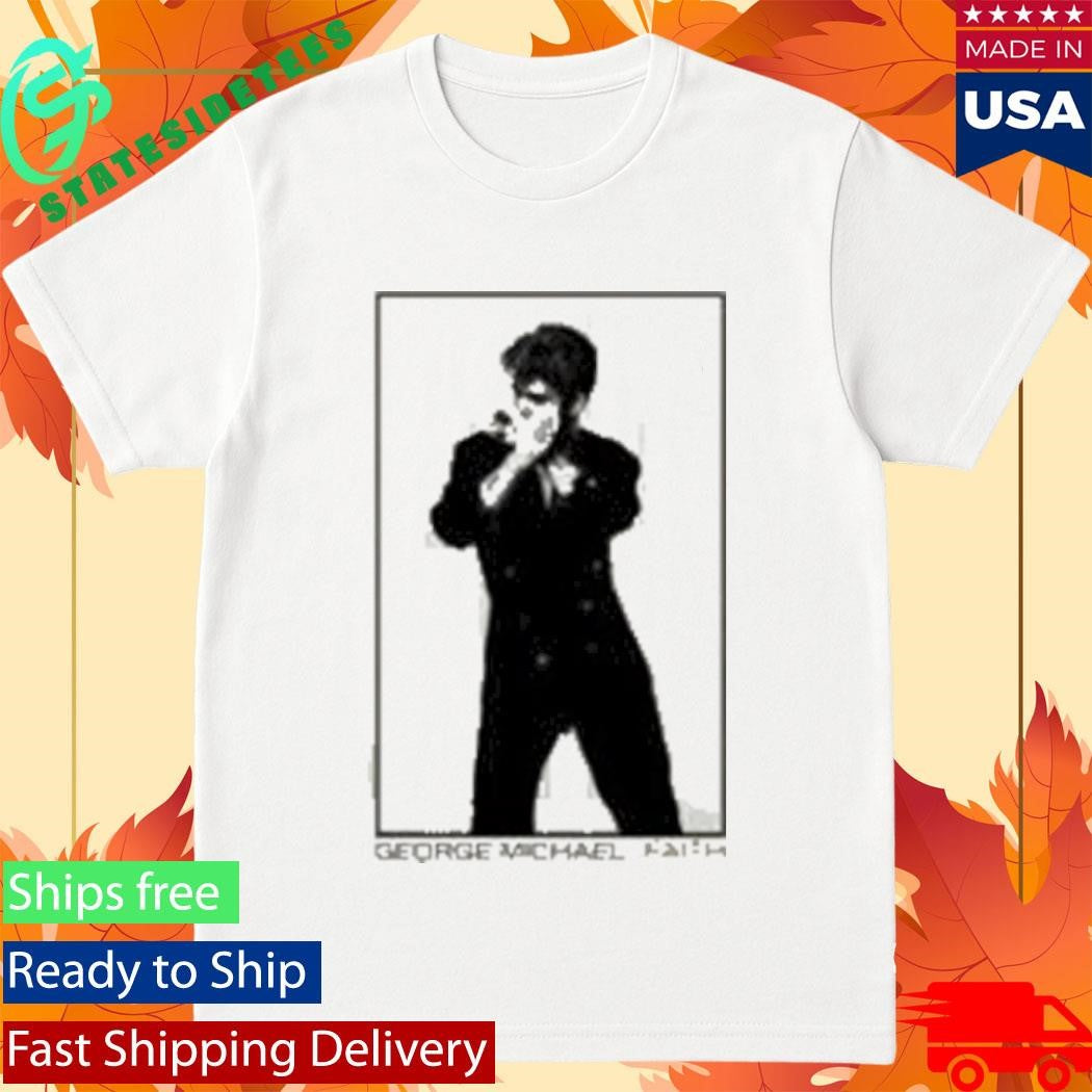 George Michael Faith Photo Shirt