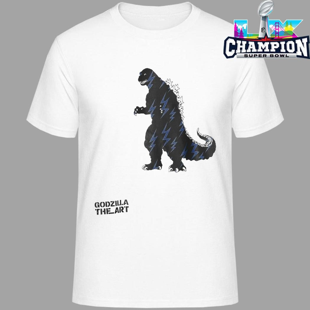 Godzilla The Art White Shirt