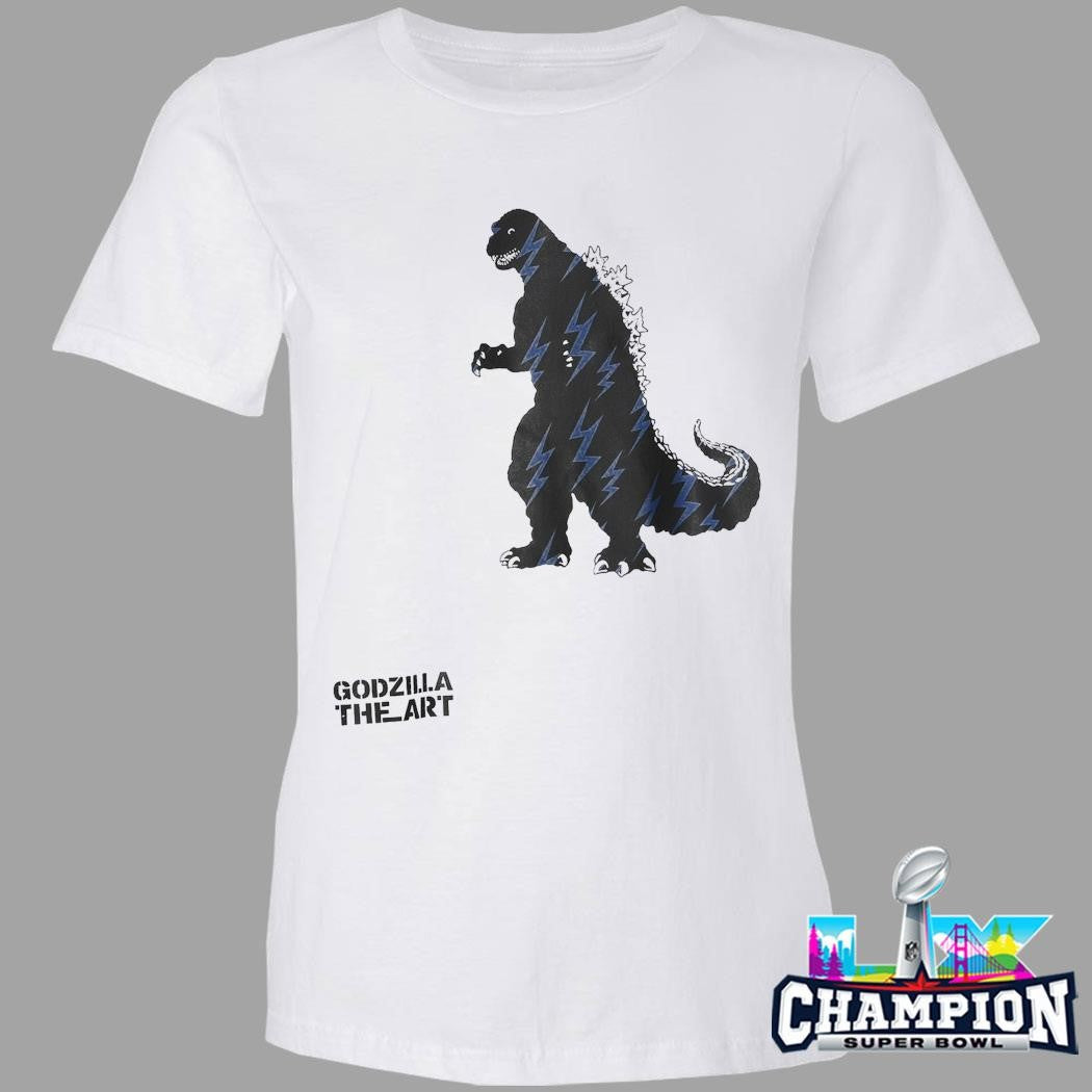 Godzilla The Art White Shirt