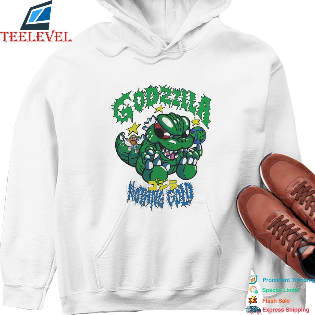 Godzilla X Nothing Gold Engee Pop Up Cartoon T-shirts