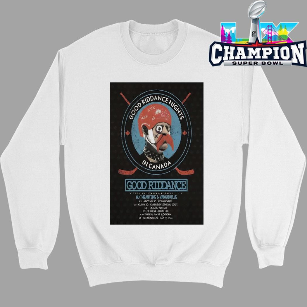 Good Riddance 2026 Western Canada Tour Shirt