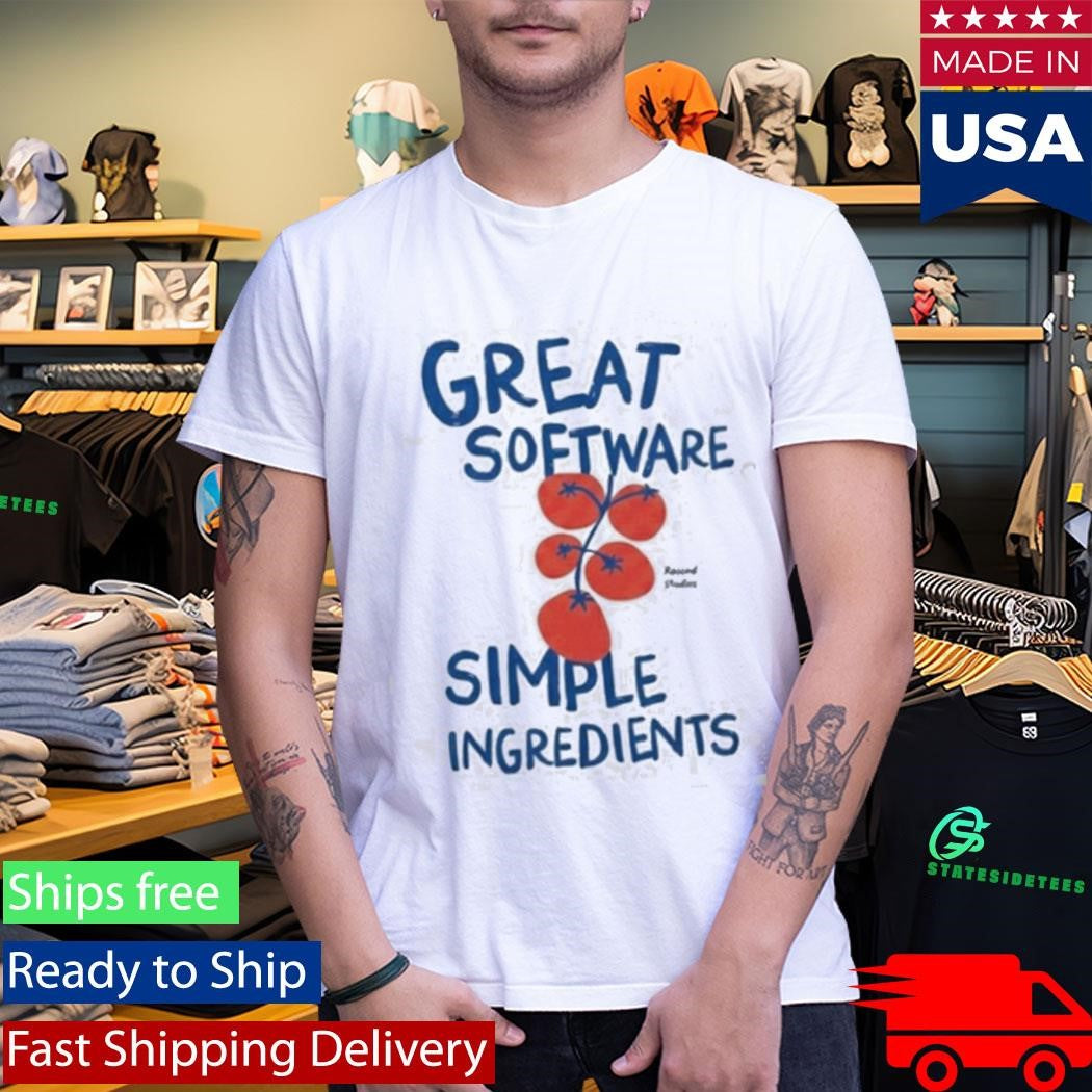 Great Software Simple Ingredients Shirt