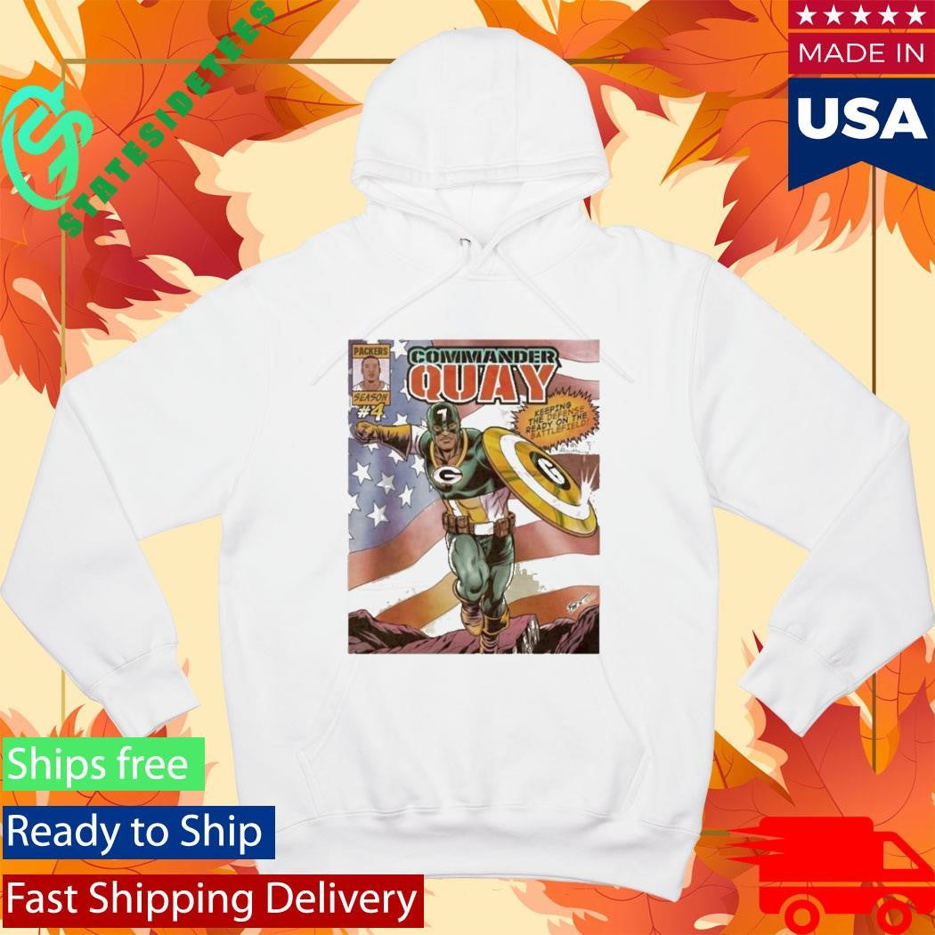 Green Bay Packers Commander Quay Walker Shirt