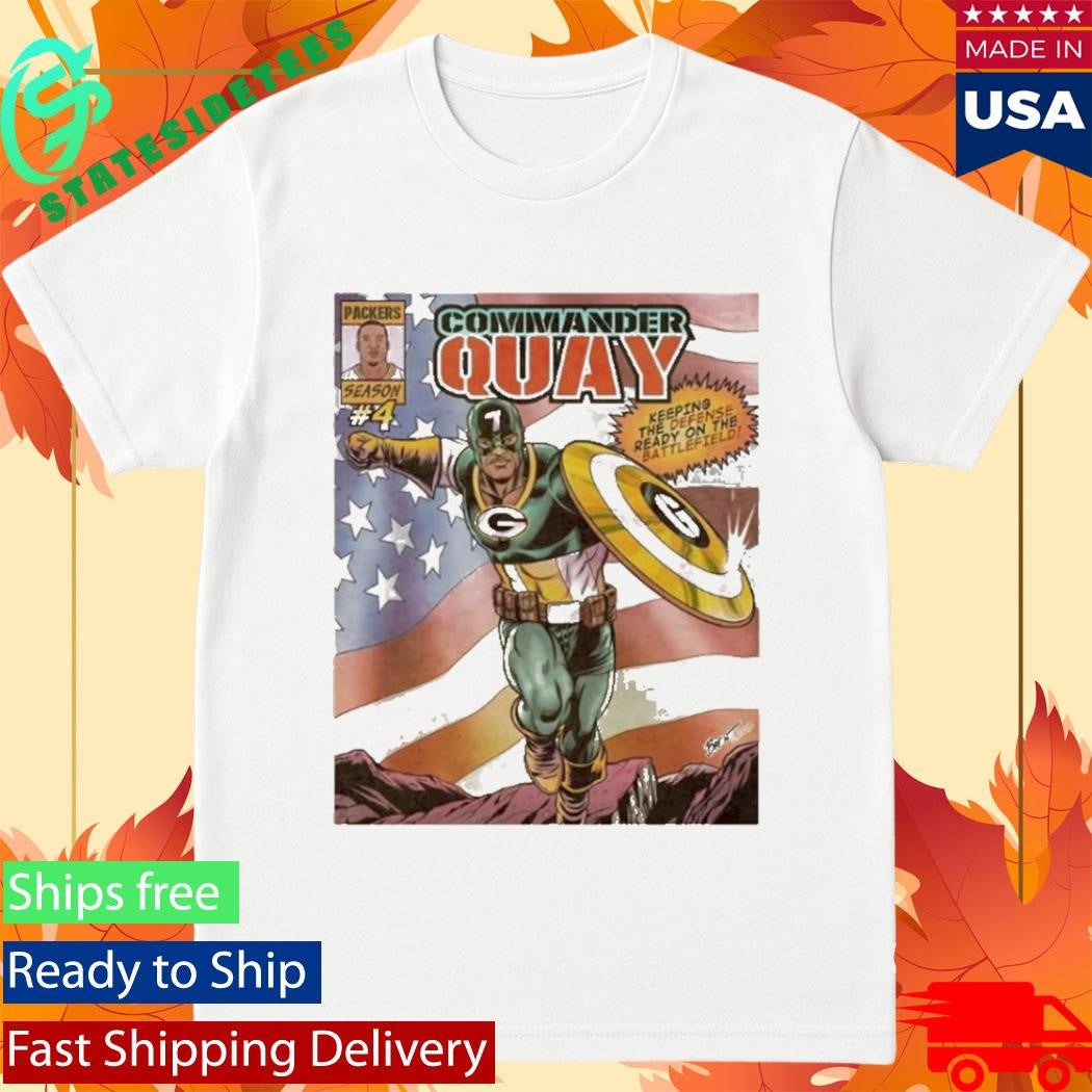 Green Bay Packers Commander Quay Walker Shirt