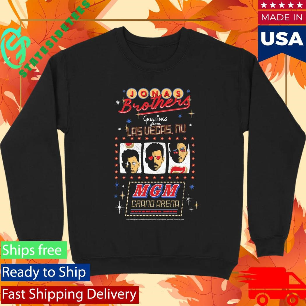 Greetings From Your Hometown Las Vegas, NV Tee Jonas Brothers Shirt