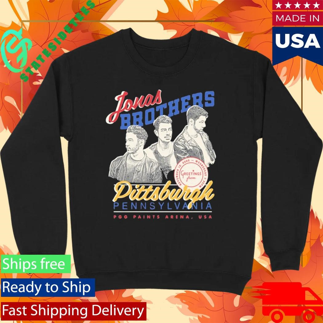 Greetings From Your Hometown Pittsburgh, PA Jonas Brothers Nov 12 2025 Shirt