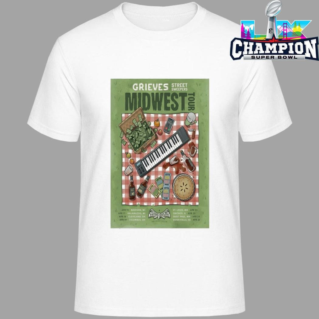 Grieves Midwest 2026 Spring Tour Shirt