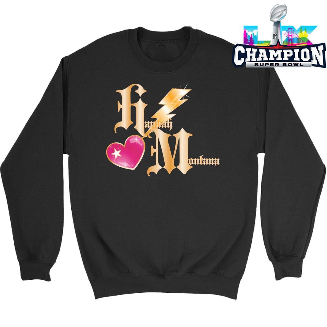 Hannah Montana 20th Anniversary Thunderbolt Heart Initials Shirt