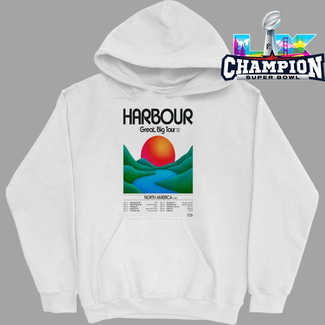 Harbour 2026 great big tour north America shirt