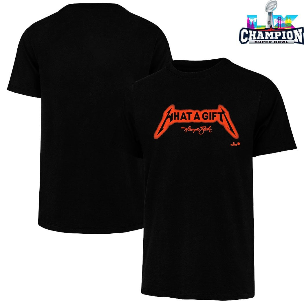 Harrison Bader What A Gift San Francisco Giants Metal T-Shirts