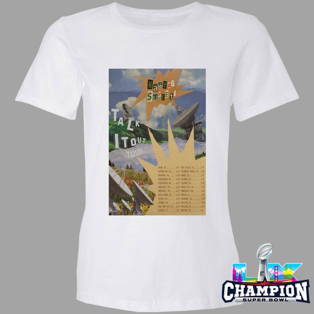 Harvey Street Talk It Out Tour 2026 Shirt