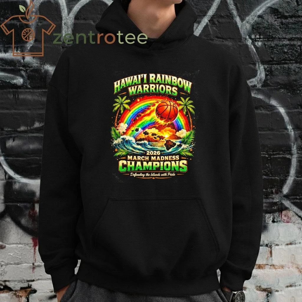 Hawai’i Rainbow Warriors 2026 March Madness Champions Rainbow Dynasty Vintage Basketball T-Shirt