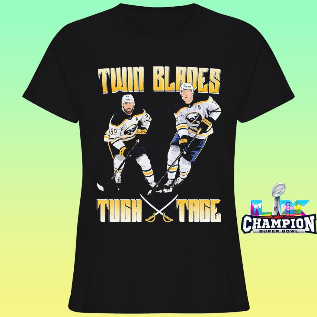 Heel Turn Buffalo Sabres Tuch And Tage Twin Blades Shirt