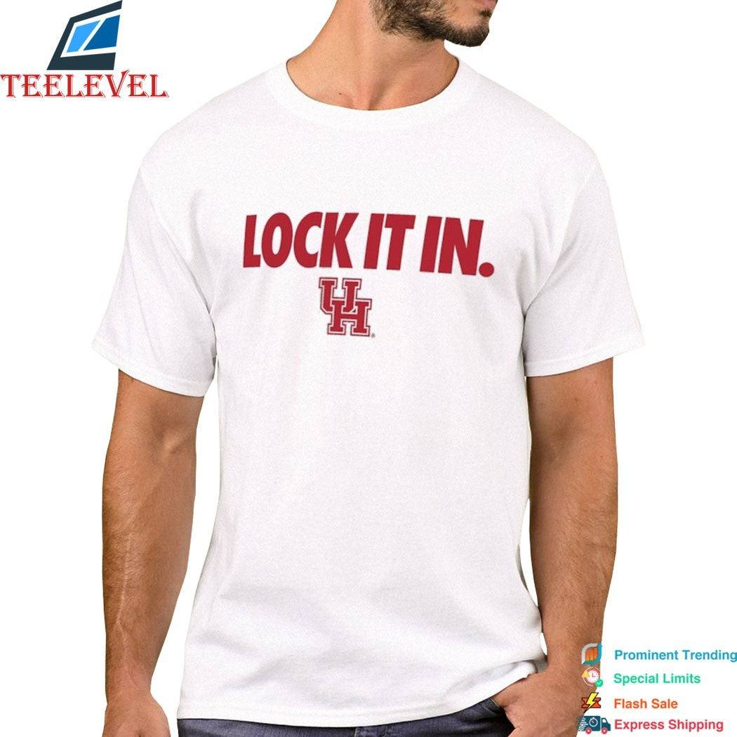 Houston Cougars Lock It In  T-Shirts