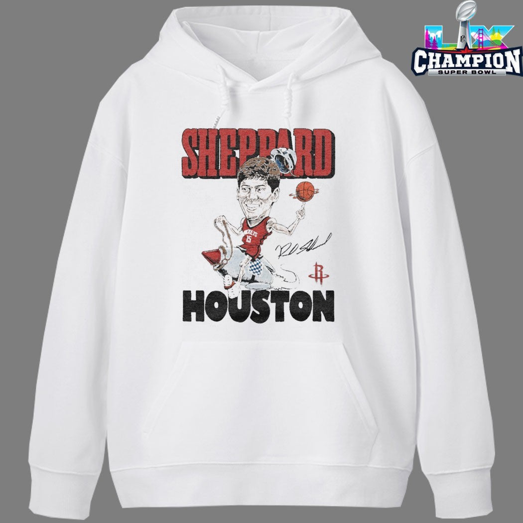 Houston Rockets Reed Sheppard Rocket Shirt