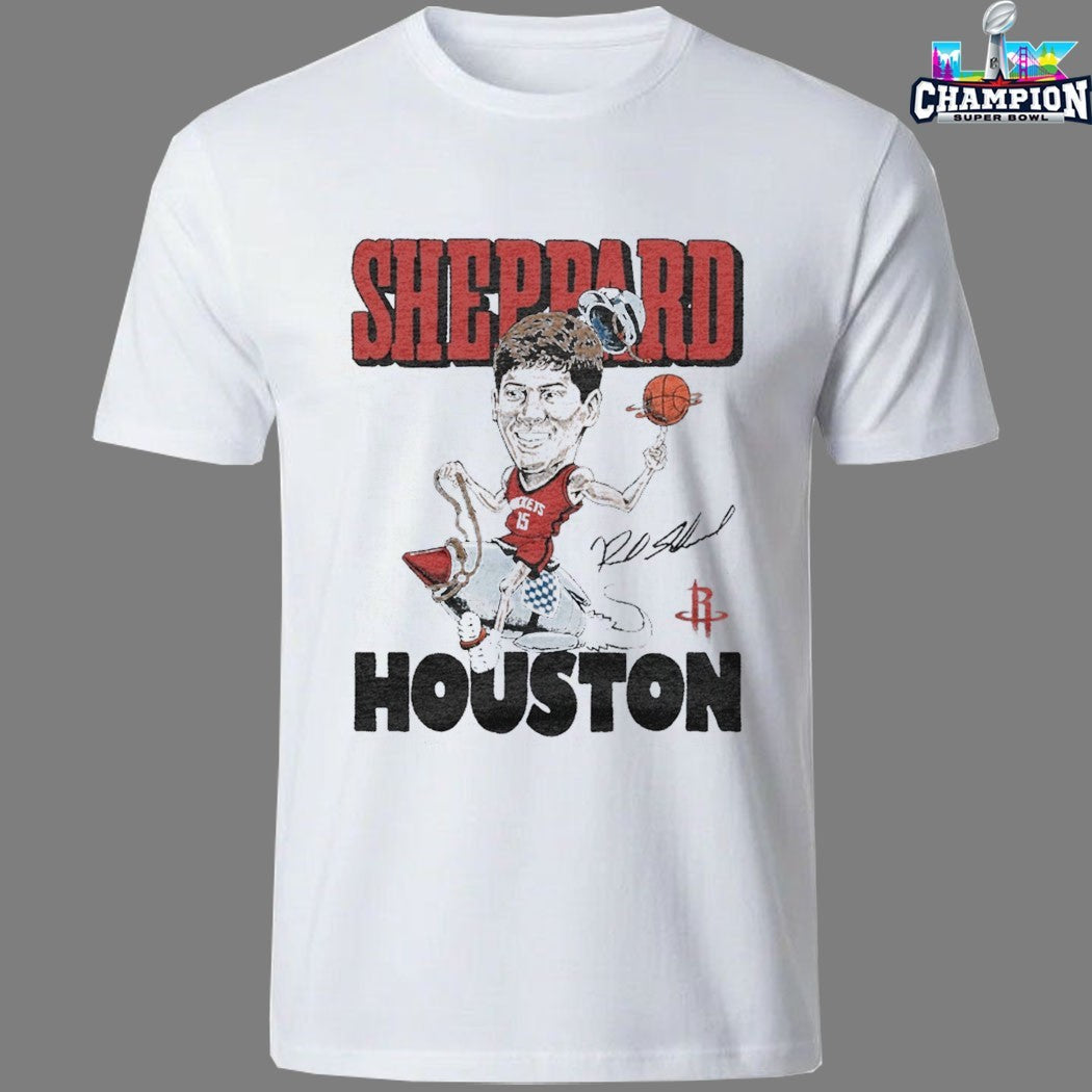 Houston Rockets Reed Sheppard Rocket Shirt