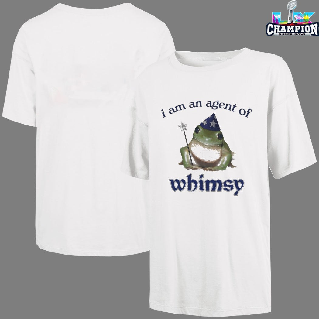 I Am An Agent Of Whimsy Wizard Frog T-shirts