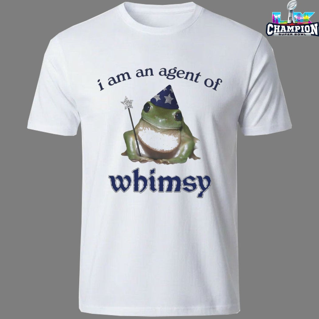 I Am An Agent Of Whimsy Wizard Frog T-shirts