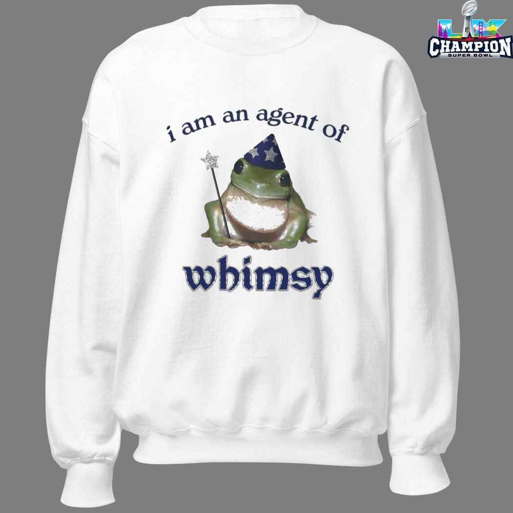 I Am An Agent Of Whimsy Wizard Frog T-shirts