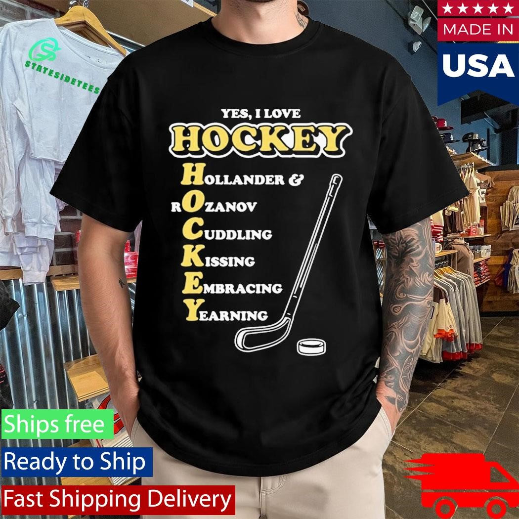 I Love Hockey Acronym Shirt