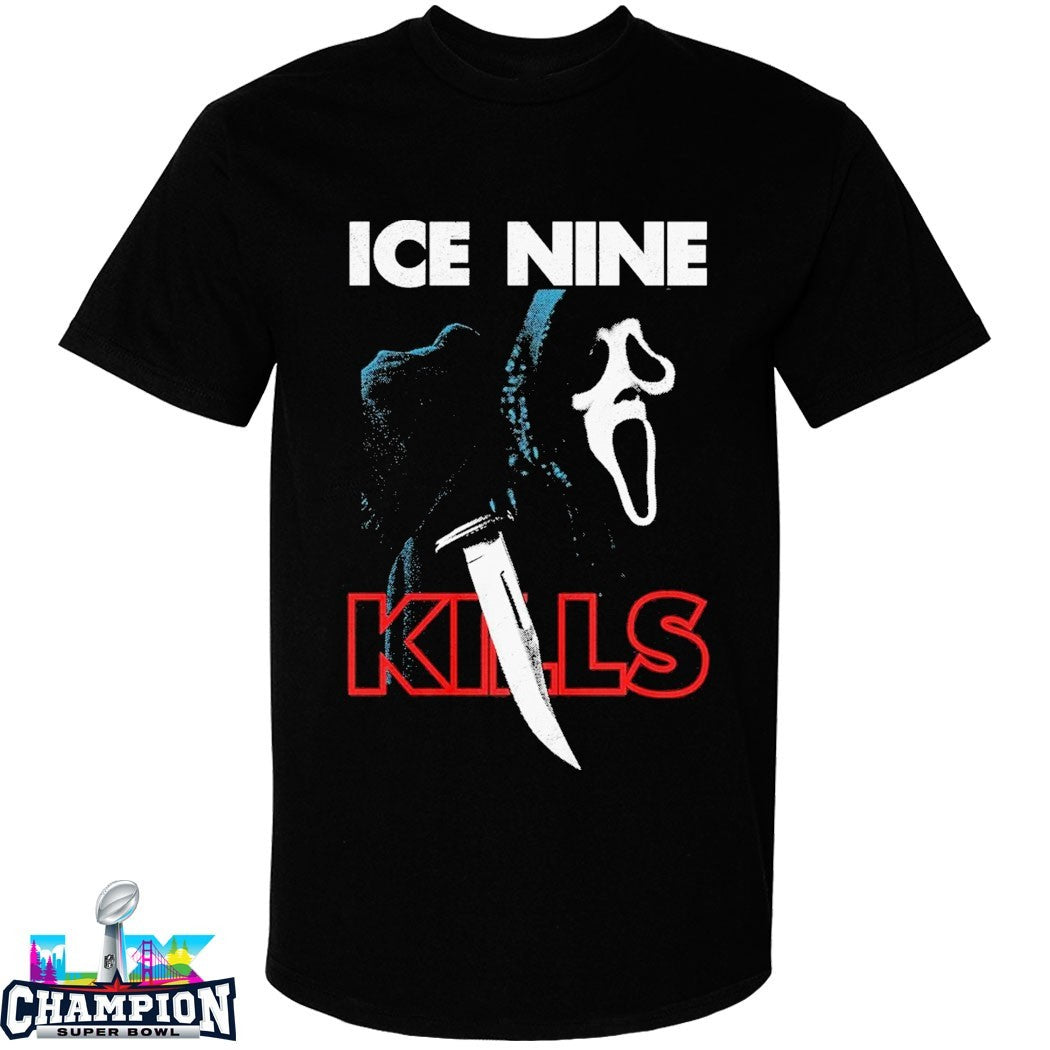 Ice Nine Kills X Ghost Face Stab Scream 7 T-shirts